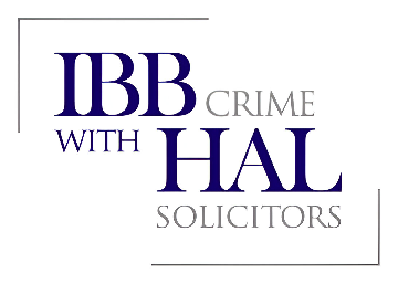 IBB Crime with HAL Solicitors logo IBB Crime with HAL Solicitors